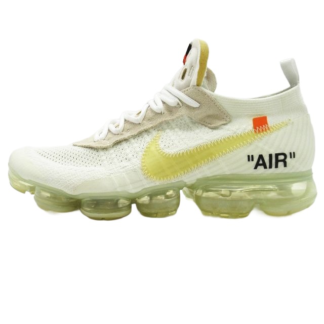 ナイキ × オフホワイト NIKE × OFF-WHITE by Virgil Abloh THE 10 AIR VAPORMAX AA3831-100 ザ テン エア ヴェイパーマックス フライニット スニーカー を買い取りさせて頂きました♪