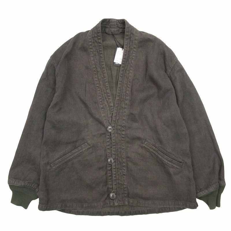 未使用品 24SS ナイジェルケーボン NIGEL CABOURN M-43 TYPE WORK JACKET HEMP DENIM M43タイプ ワークジャケット ヘンプデニム ジャンパー ブルゾン カーディガン アウター ヴィンテージ加工 USED加工 8048-00-30002-2-3 を買い取りさせて頂きました♪