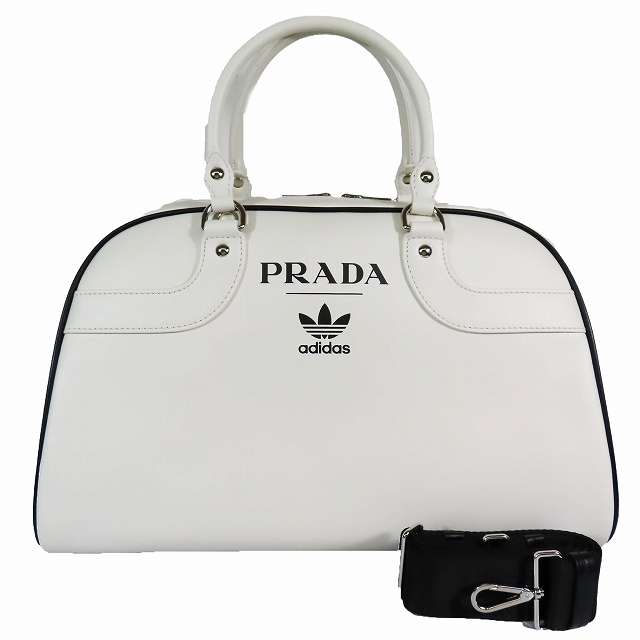 未使用品 プラダ PRADA ×アディダス ADIDAS 世界700個限定 CITY CALF 1BB074 ボストンバッグ を買い取りさせて頂きました♪