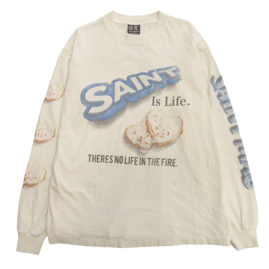 未使用品 24aw SAINTMICHAEL× Shermer ACADEMY HEART CKIE LS TEE買い取りさせて頂きました♪ リモード福山