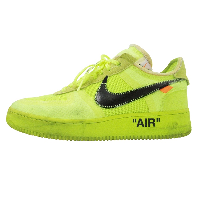 2018年 ナイキ × オフホワイト NIKE × OFF-WHITE THE 10 AIR FORCE 1 LOW AO4606-700 スニーカー ザ テン エアフォース ワン ロー シューズ 靴 27.0 VOLT/BLACK-VOLT を買い取りさせて頂きました♪