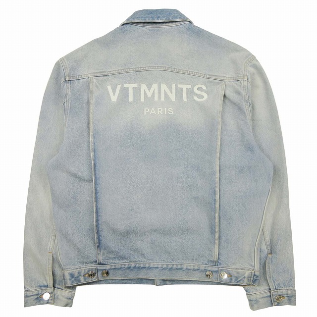 美品 23AW ヴェトモン ベトモン VETEMENTS VTMNTS Embroidered Logo Denim Jacket デニム ジャケット を買い取りさせて頂きました♪