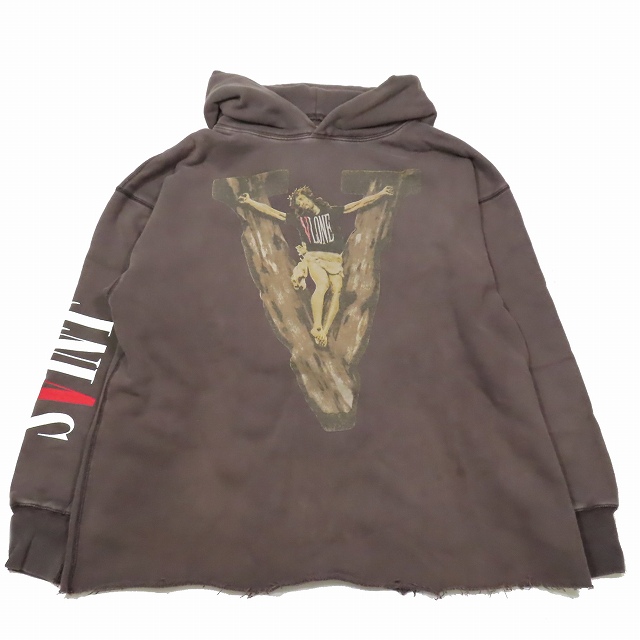 22SS セントマイケル SAINTMICHAEL SAINT M×××××× × ヴィーローン VLONE HOODIE プルオーバー パーカー を買い取りさせて頂きました♪