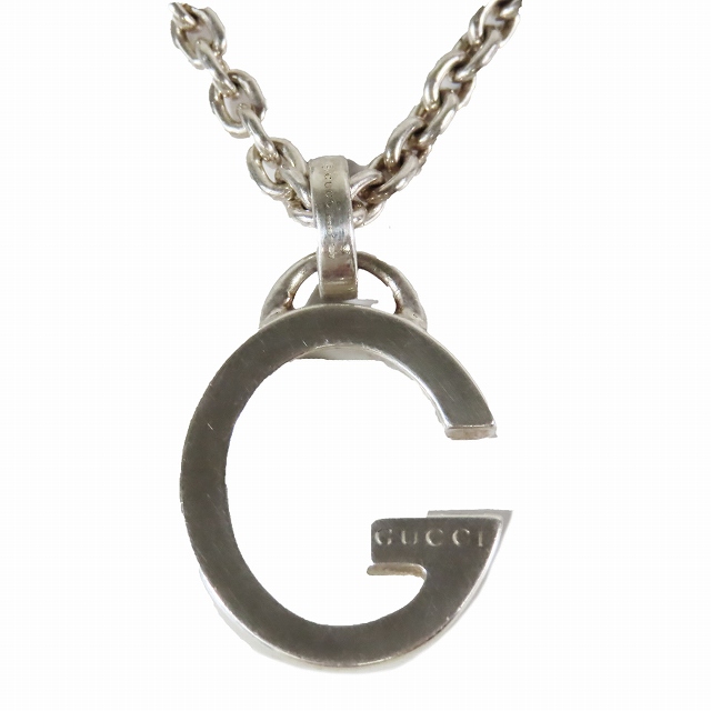 グッチ GUCCI Gプレート シルバー チェーン ネックレス アクセサリー を買い取りさせて頂きました♪