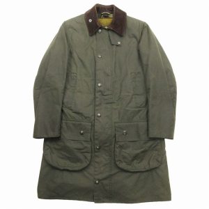 バブアー Barbour SL BORDER ボーダー ワックス オイルド ジャケット コート を買い取りさせて頂きました♪