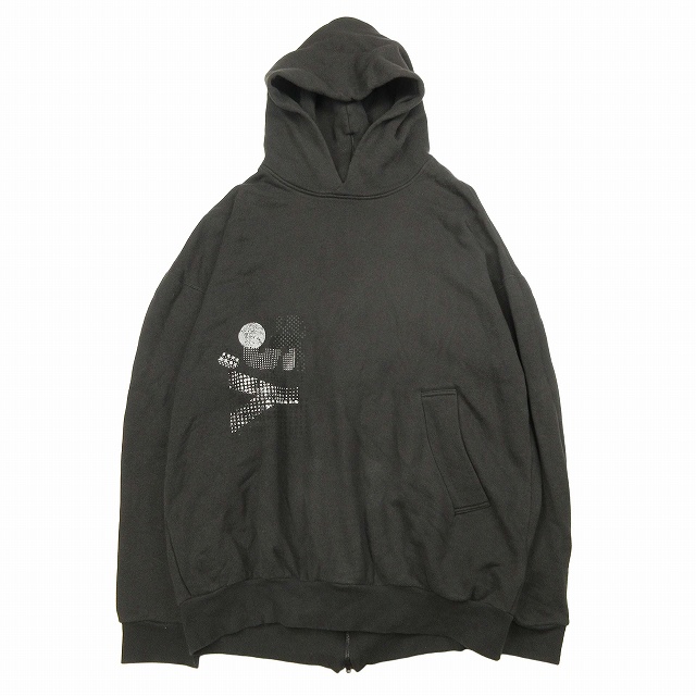 20AW ワイズ ヨウジヤマモト Y's Yohji Yamamoto BACK OPEN HOODY バック オープン フーディー スウェット パーカー を買い取りさせて頂きました♪