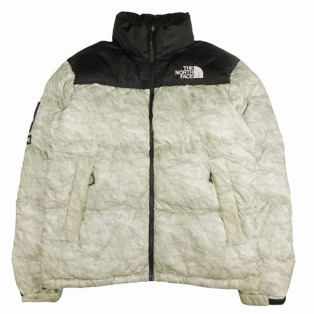 19AW シュプリーム × ザノースフェイス SUPREME × THE NORTH FACE Paper Print Nuptse Jacket ペーパー プリント ヌプシ ダウン ジャケット を買い取りさせて頂きました♪