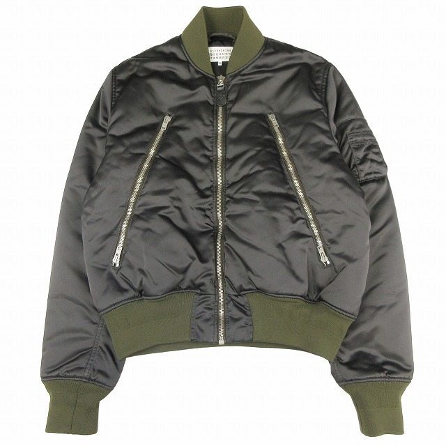 19AW メゾンマルジェラ 10 Maison Margiela 10 Classic nylon Bomber 5zip MA-1 クラシック ナイロン ボンバー フライト ジャケット を買い取りさせて頂きました♪