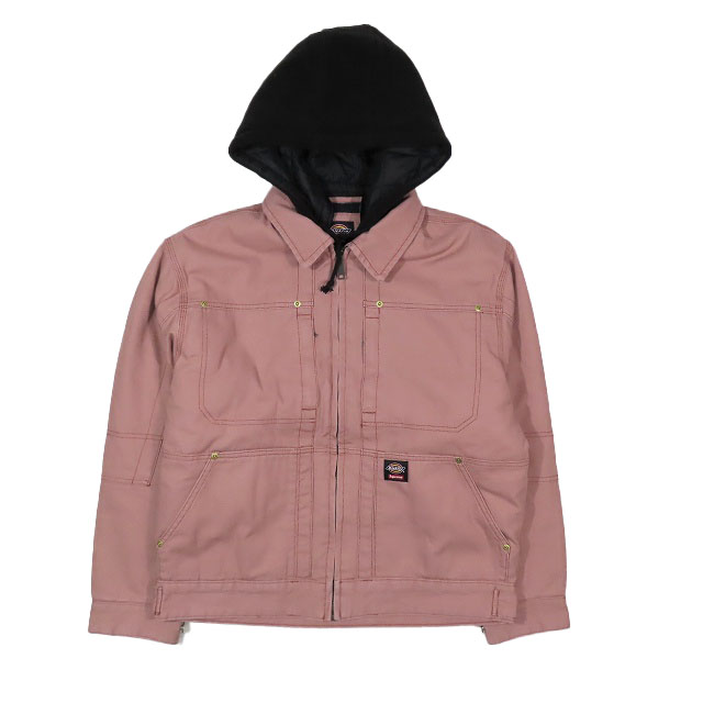 24FW シュプリーム SUPREME x ディッキーズ Dickies Hooded Work Jacket "Dusty Pink" を買い取りさせて頂きました♪