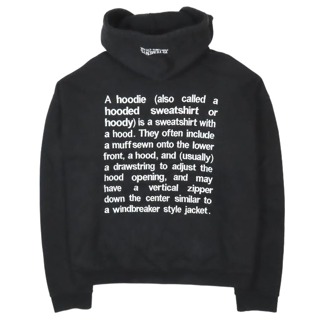 16ss ヴェトモン ベトモン VETEMENTS Definition Embroiderery Hoodie を買い取りさせて頂きました♪