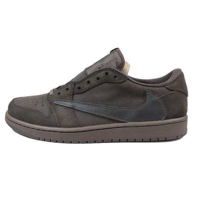 未使用品 ナイキ NIKE ×Travis Scott トラヴィススコット AIR JORDAN 1 LOW Velvet Brown を買い取りさせて頂きました♪